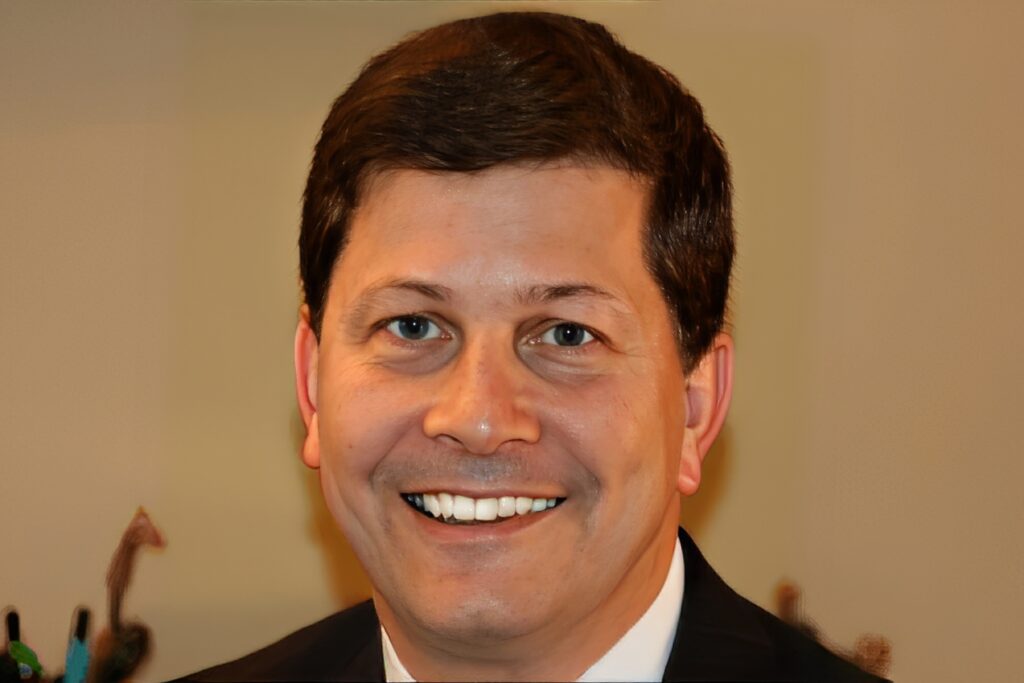 Smiling man in a suit