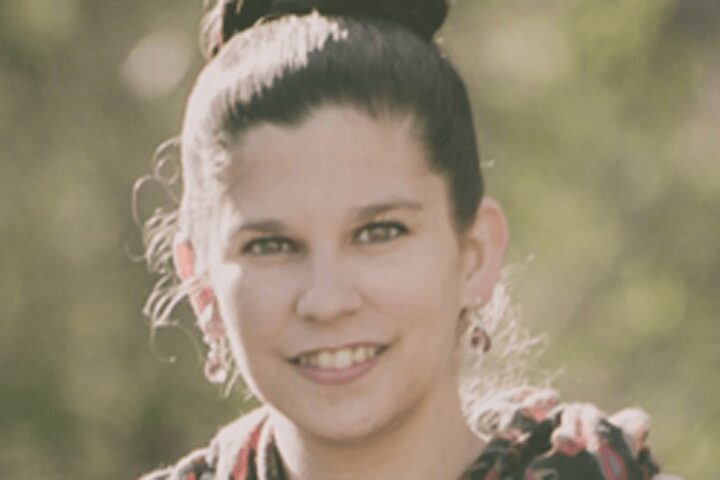 Portrait of a woman in natural light.