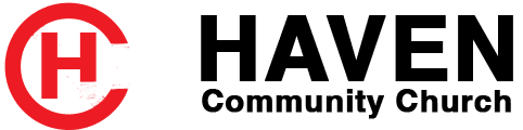 Minimalist red H on black background