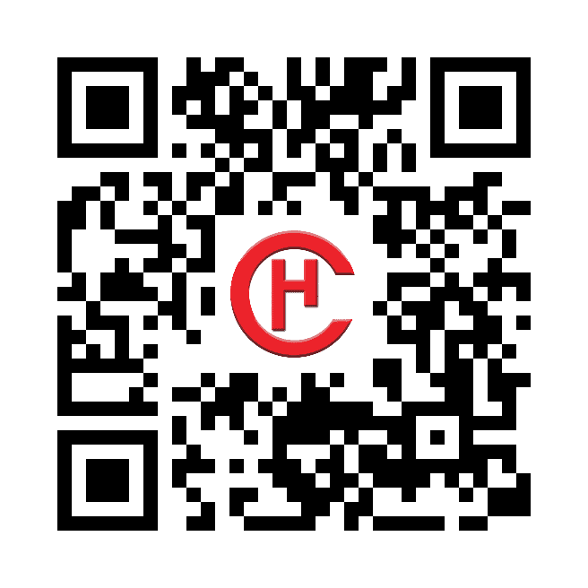 QR code with red CH logo