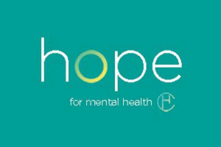 Hopeful mental health awareness logo