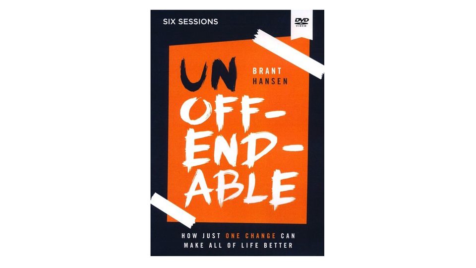 Book cover of "Unoffendable" by Brant Hansen